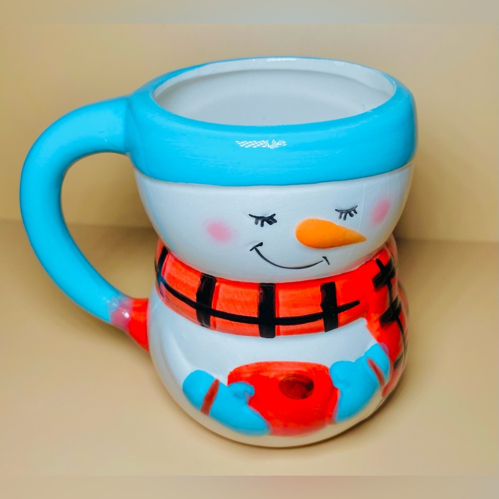 Bay Island Snowman Coffee Mug/Cup Ceramic Christmas Winter Holiday‎